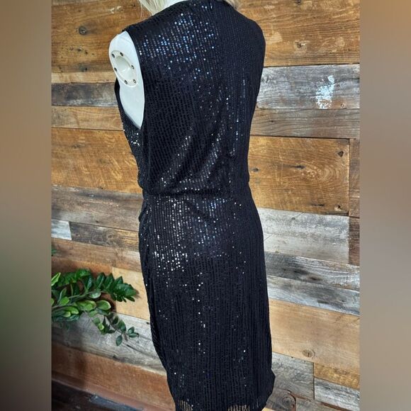 GRACE KARIN V Neck Sleeveless Sexy Ruched Wrap Party Club Cocktail Dresses sz L - Picture 11 of 16